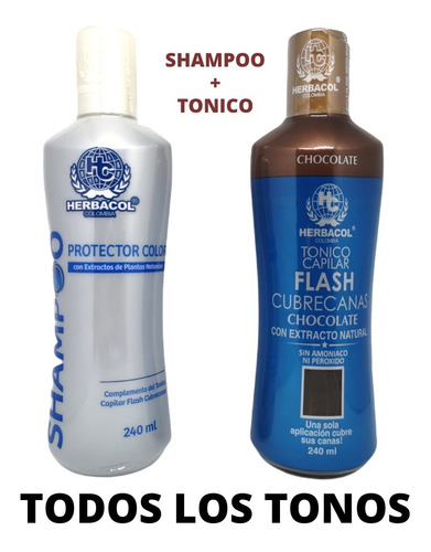 Tonico Capilar Flash Cubre Canas Y Sham - mL a $119