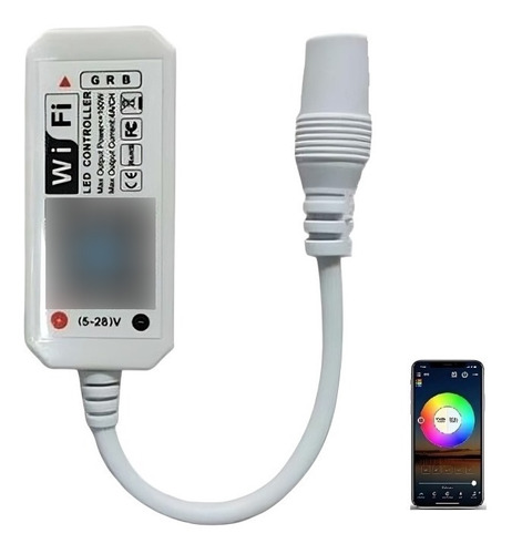 Controlador Wifi Con App Para Cintas Led Y Módulos Led Rgb