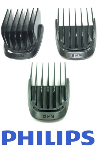 3 Pentes Do Philips Multigroom Mg3713 Mg 3713 Cabelo Com Nf