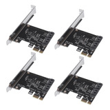 4x Pcie Pci Express Para Sata3.0 2 Portas Iii 6g Expansion C