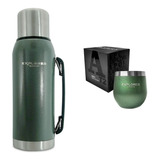 Termo Explorer 1.0 Lt + Mate Explorer 193ml En Combo