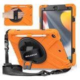 Funda iPad 10.2 Braecnstock Protector Soporte Rígido Naranja