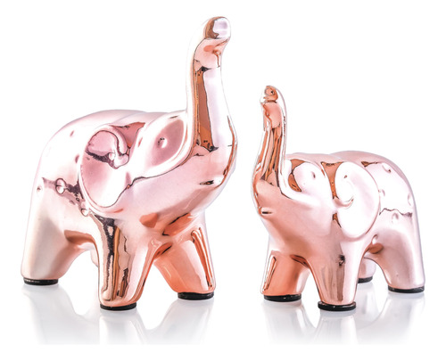 Figuras Elefante Cerámica Decorativa Moderna Para Sala U Ofi