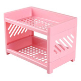 Mueble Plastico Color Organizador Dos Estantes Decoracion