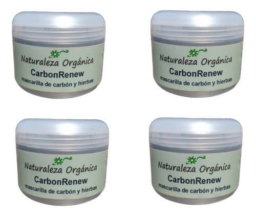 Mascarilla Facial Naturaleza Orgánica Carbon Renew X4 - 320g