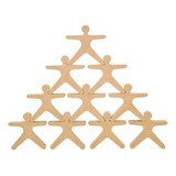 Equilibristas Montessori Mdf X 24 - Juego Equilibrio