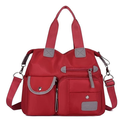 Bolso De Hombro Moda Mujer Viaje Impermeable Grande Leiki 