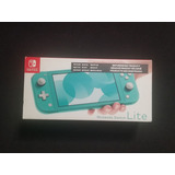 Consola  Nintendo Switch Lite Azul Turquesa Con Caja