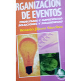 Libro Usado Organización De Eventos  Rosario Jijena Sanchez