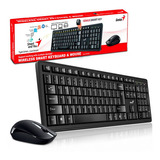 Genius Kit Teclado + Mouse Inalámbrico Smart Km-8200 Color D