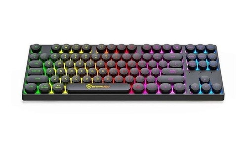 Teclado Retroiluminado Gamer Led Usb De Membrana Para Pc