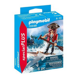 Playmobil 70598 Pirata Balsa Y Tiburón Jugueteria El Pehuen