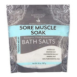 Calmante Táctil Sales De Baño, Muscle Soak, De 32 Onzas.