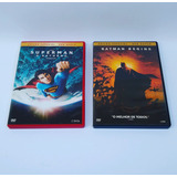 Lote Dvd Filme Superman O Retorno E Batman Begins