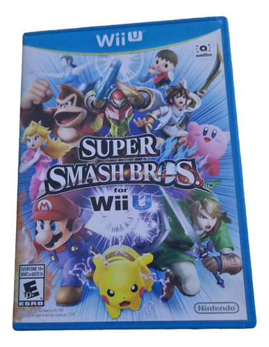 Super Smash Bros Wii U Fisico