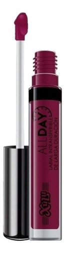 Labial Xúlu Cosméticos All Day Color Cereza Mate