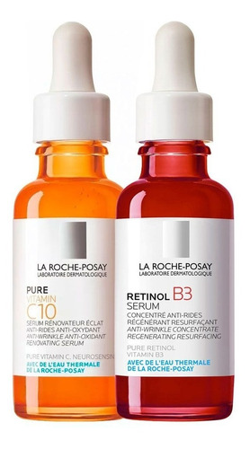 La Roche Posay Retinol B3 + Pure Vitamin C10 Rutina Antiedad