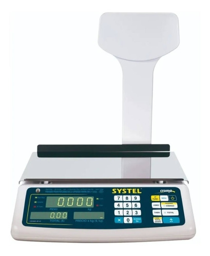 Balanza  Digital Systel Croma 31kg Nuevo P/kg Hasta 9999.9