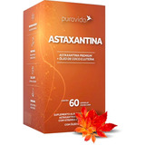 Astaxantina Pura Vida Com Vitamina E + Luteína + Zeaxantina 