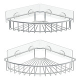 Smartake Paquete De 2 Carritos De Ducha Esquineros, Acero In
