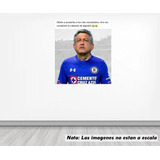 Vinil Pared 110cm Lado Cruz Azul Campeón 2021 Memes 0004