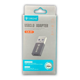 Adaptador Otg De Usb3.0 Macho A Tipo C Hembra Celebrat Ca-01