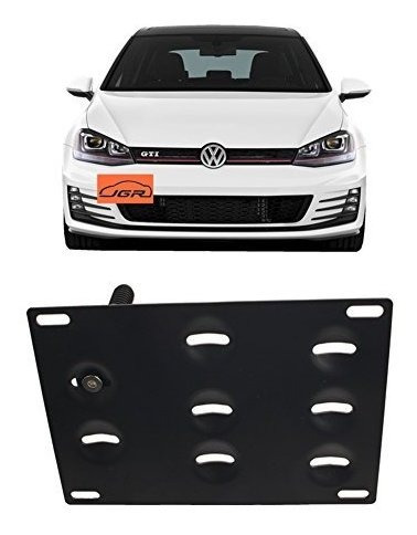 Soporte De Placa Remolque Delantero Para Vw Mk7 Golf Gti