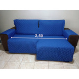 Protetor De Sofa Retratil Assento 2,50 2 Modulos 