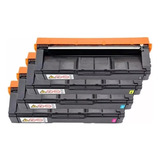 Kit 4 Cores Toner Compatível Ricoh Mc250fw Mc250 Pc301 C/nfe