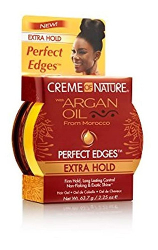Creme Of Nature Aceite De Argán Perfect Edges Extra Hold (2.