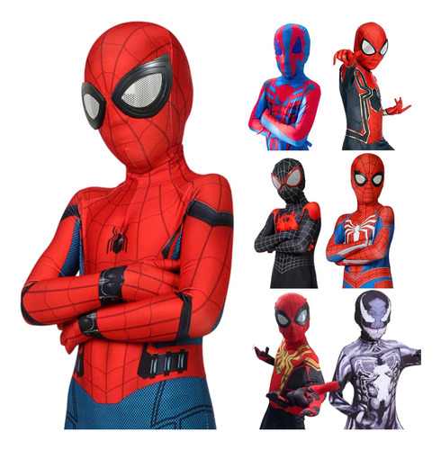 Fantasia Homem Aranha Infantil Marvel Completa Luxo