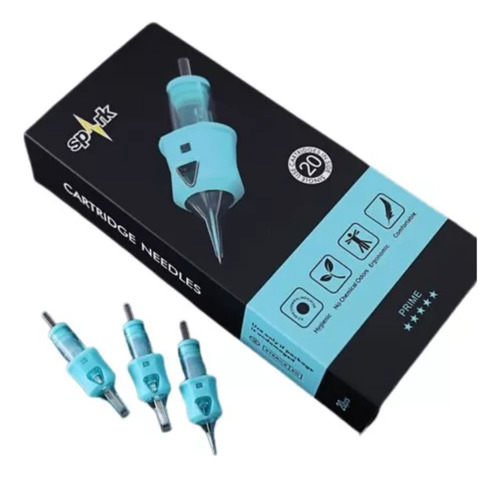 Cartucho Para Tatuar Premium Spark Tiffany 20 Piezas Rl