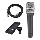 Micrófono Samson C05 Condensador Vocal Con Cable Y Pipeta