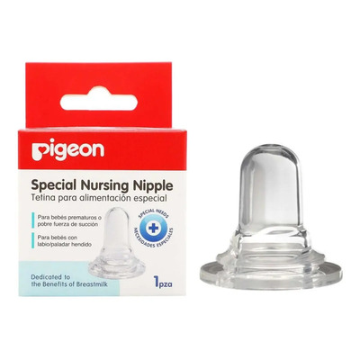 Tetina Biberon Especial Pigeon Paladar Hendido | MercadoLibre