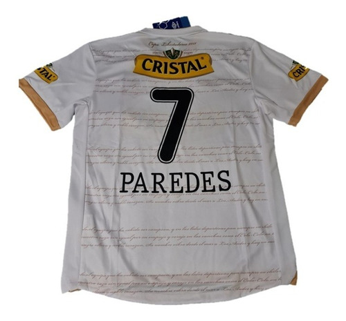 Camiseta Colo Colo Edición Libertadores 2011 Esteban Paredes