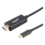 Cable Usb C Nisuta 3.1/ Hdmi 4k 1.8mts Ns-causchd