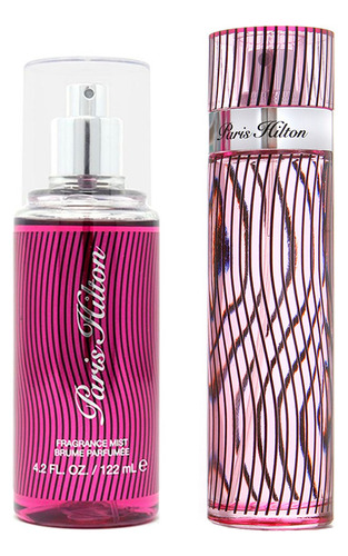 Paris Hilton Perfume Para Mujer Fragancia Y Body Mist Set 2 