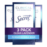 Secret Clinical Strength - Antitranspirante Solido Invisible