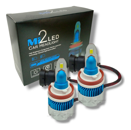 Kit Mi2 Mini Csp Chip Cree Led H11 De 30.000 Lumens Entrega Hoy Lanzamiento