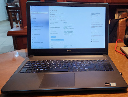 Notebook Dell 5559 I7-6500u 16 Gb Ram, Ssd 500 Gb