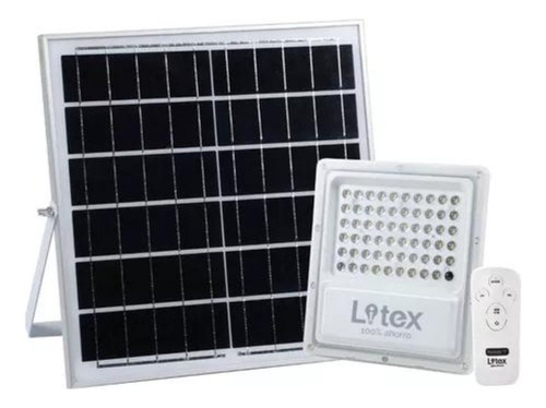 Reflector Led Solar Litex Lx930 Luz Exterior Intemperie 20w