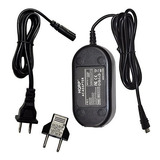 Adaptador De Ca Hqrp Compatible Con Canon Vixia Hf-r800, Hf-