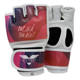 Guantes De Boxeo Para Mujer, De Piel Sintetica, Sin Dedos, P