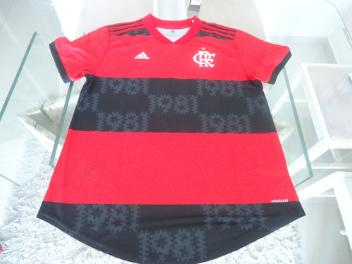 Camisa Do Flamengo adidas 2021 # 10 - Na Tags - Feminina