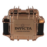 Caixa Stank Maleta Gold Rose Invicta Original 1 Slots