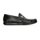 Zapato Casual Gino Cherruti Negro Para Hombre [gch354]