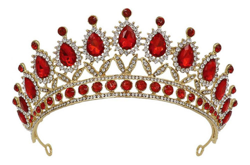 Tiaras Barrocas Con Corona De Princesa Para Niñas Bling Blin