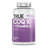 True Coq 10 Ubiquinol + Vit E Lipossomal 60 Caps True Source