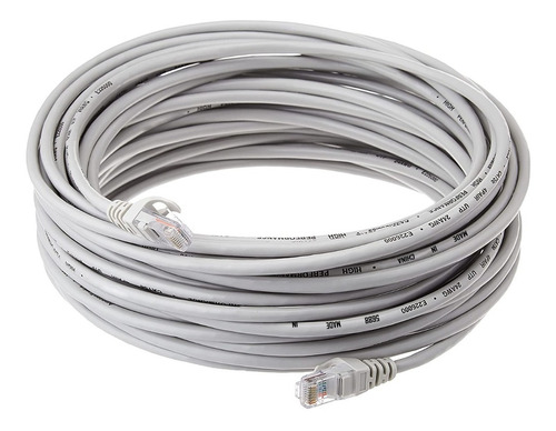 Cable De Red Lan Ethernet Internet 20m Rj45 Cat5e Exteriores