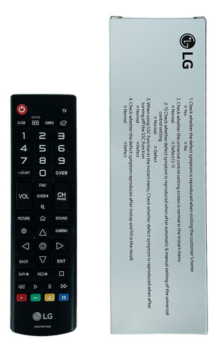 Controle Remoto Monitor Tv LG 28lb600b 32lb560b Akb75675305